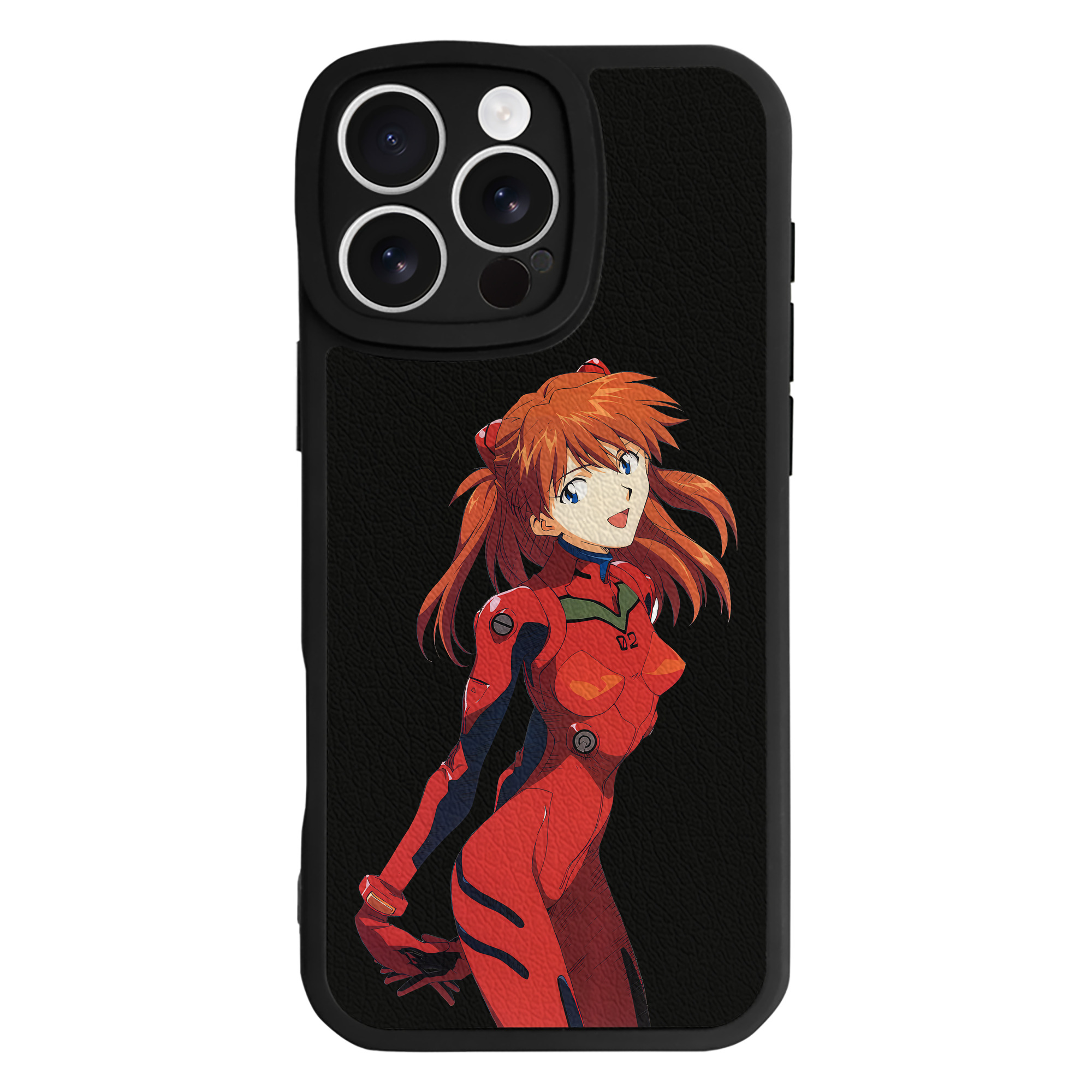 （画像用） EVA 新世紀エヴァンゲリオン 【iPhone 16シリーズ対応】シリコンスマホケース（レザー調） 材質：シリコン